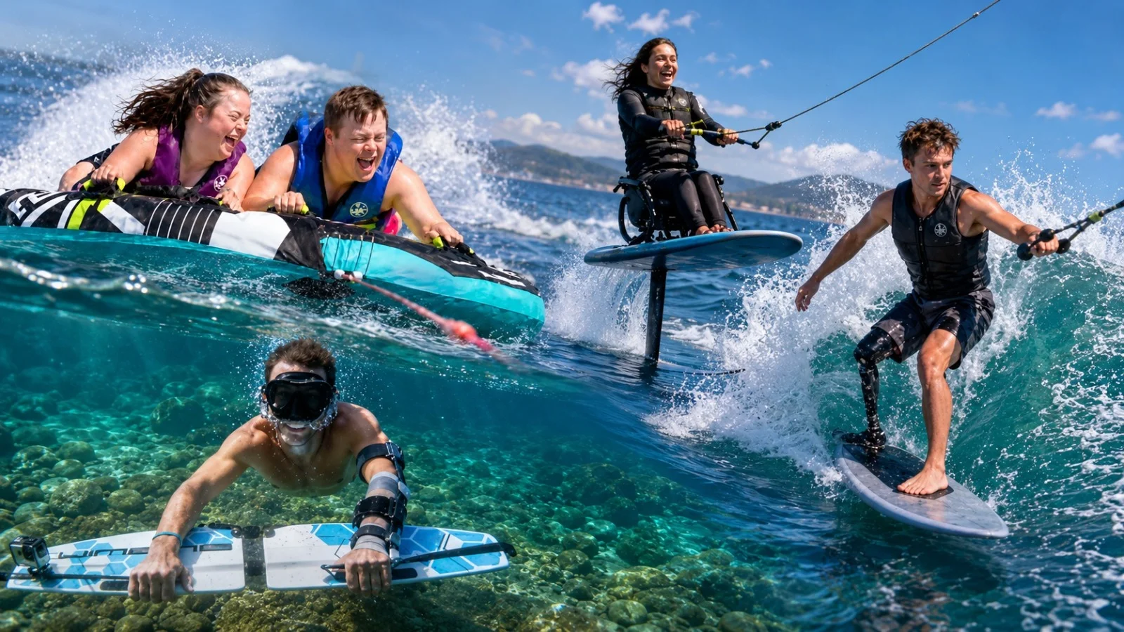 Tortuga Social Boat sur le lac