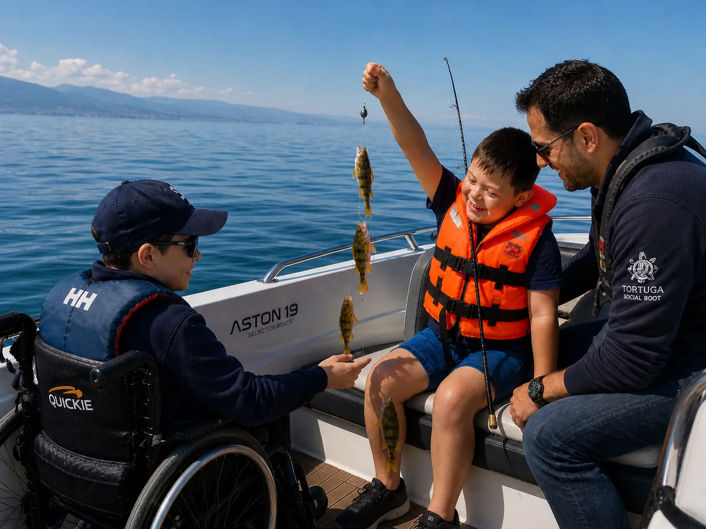 Pêche adaptée enfants
