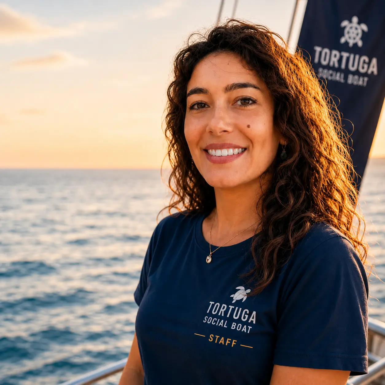 Marta, responsable p&eacute;dagogique de Tortuga Social Boat