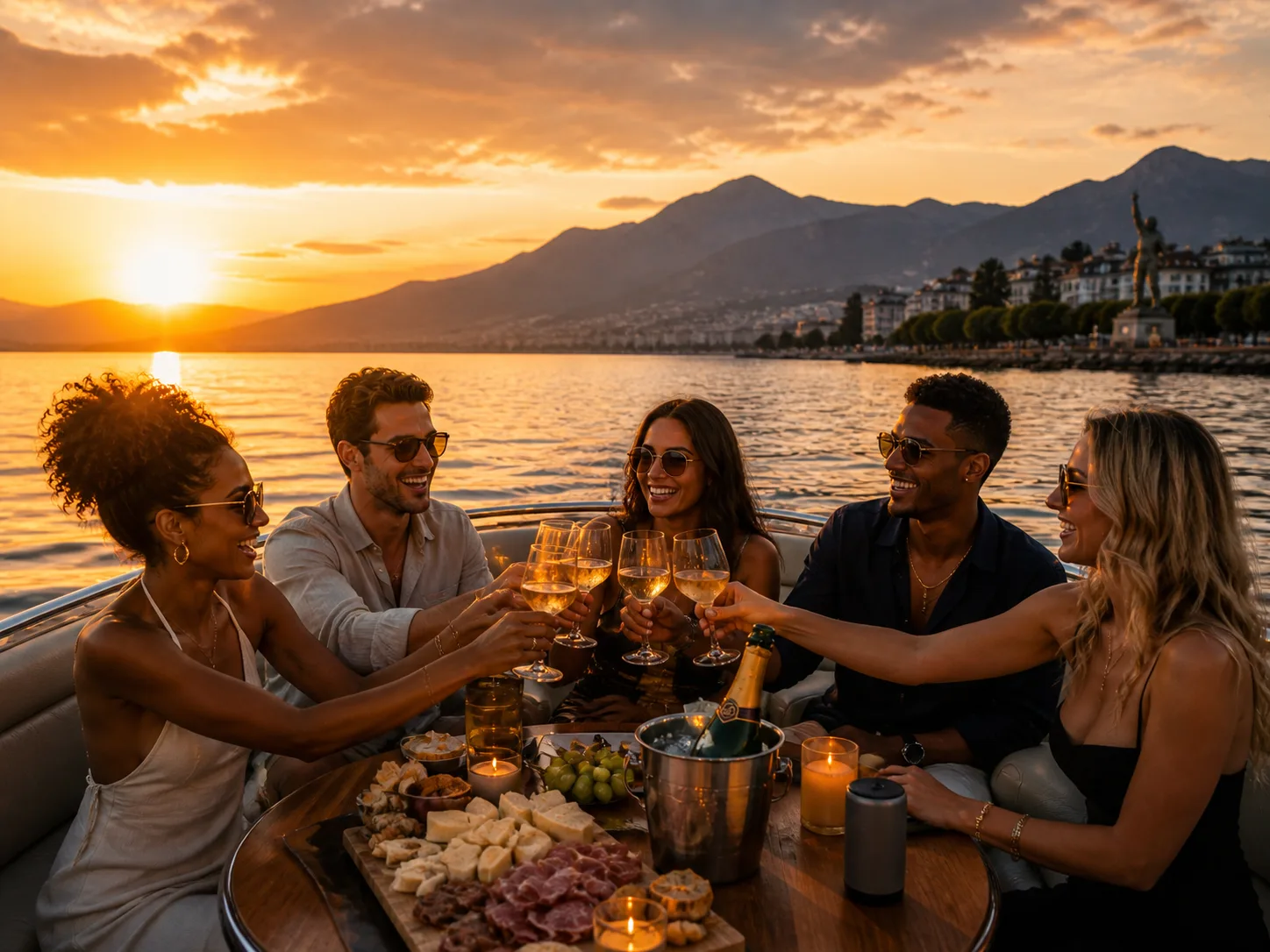 Apéritif privé lac Léman