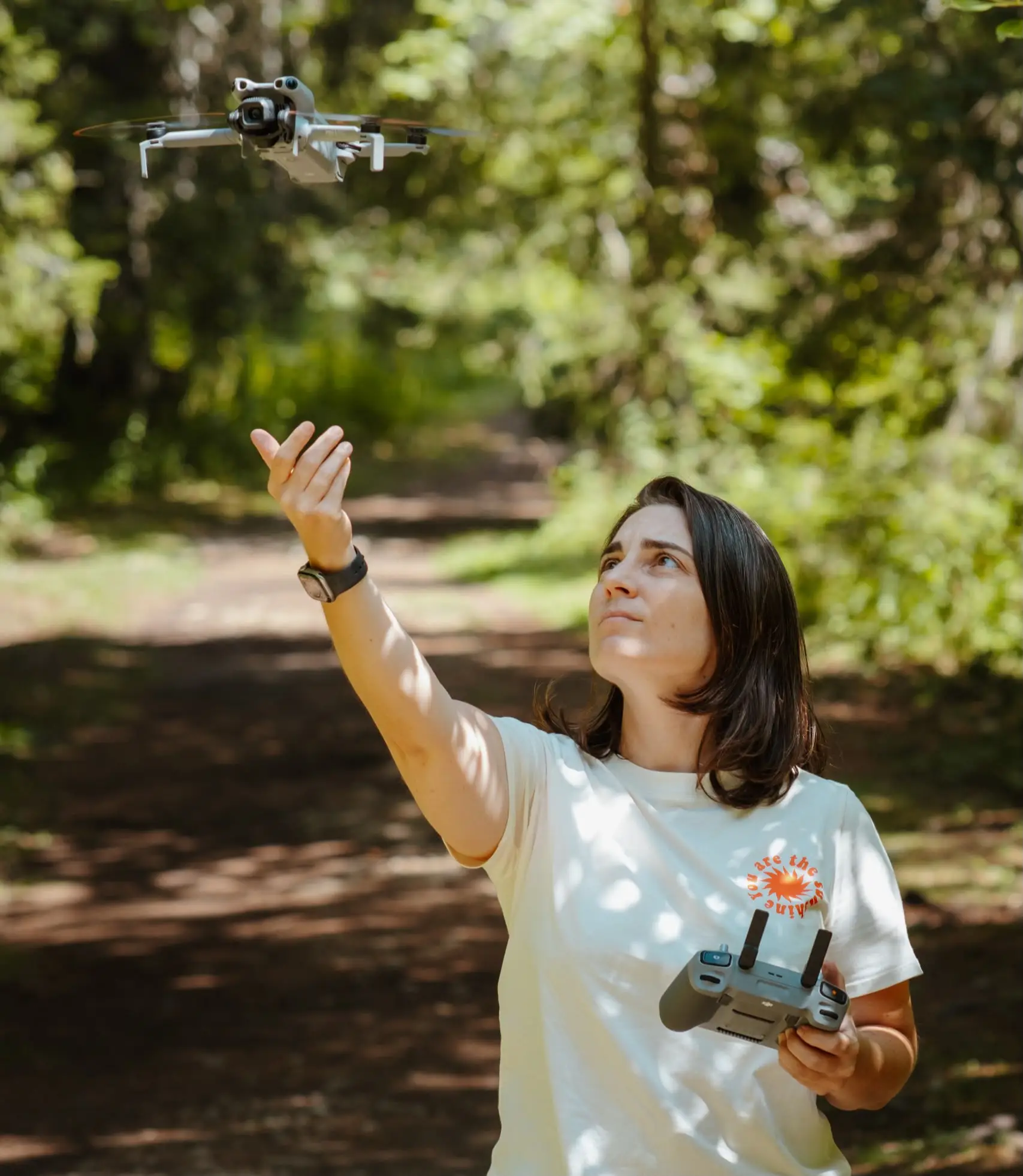 Johanna, communication et drone Tortuga Social Boat